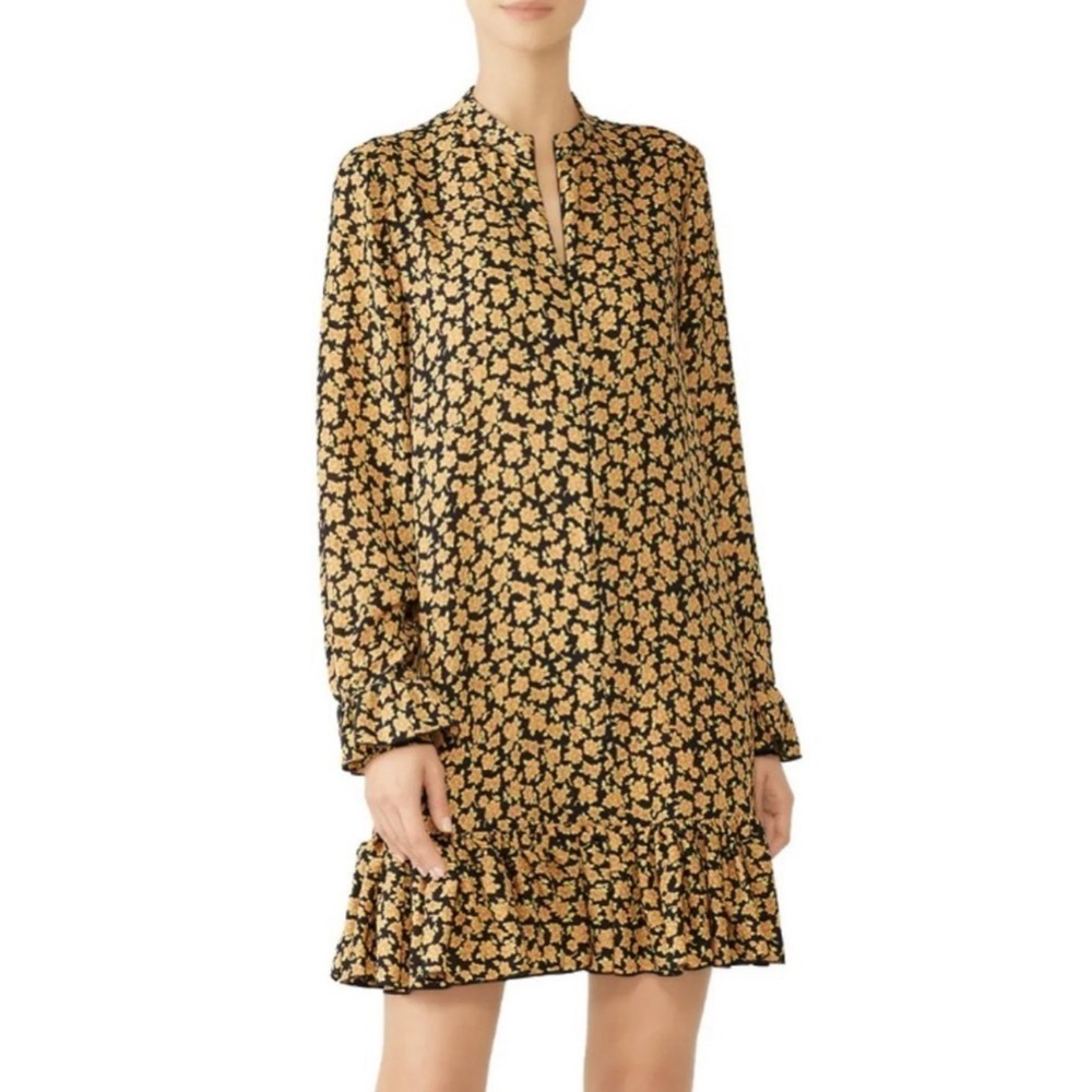 Scoth & Soda Long Sleeve Floral‎ Dress, Size XS